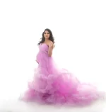 Lilac Blossom Maternity Dress: A Breathtaking Option for Moms-to-Be