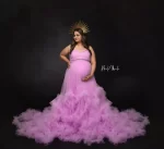 Lilac Blossom Maternity Dress: A Breathtaking Option for Moms-to-Be