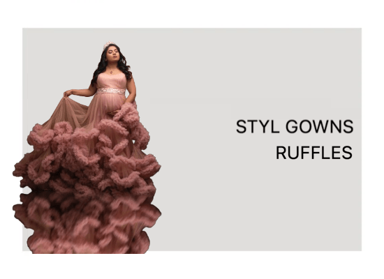 Styl Gowns Ruffles