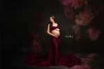 Lightweight Chiffon Wrap for Flawless Maternity Shoot